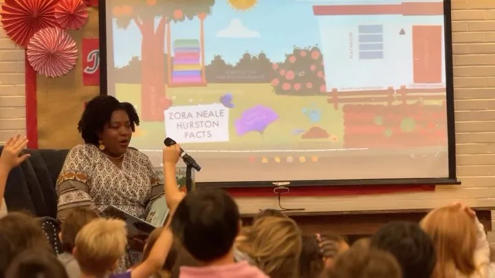 Imagine hitting the road at the top of Spring before the humidity takes its throne in the Big Easy. All to bring Zora and her time in New Orleans to life for 800 students from K-12 across two days. Plus a special public talk in the evening of Day 1 a