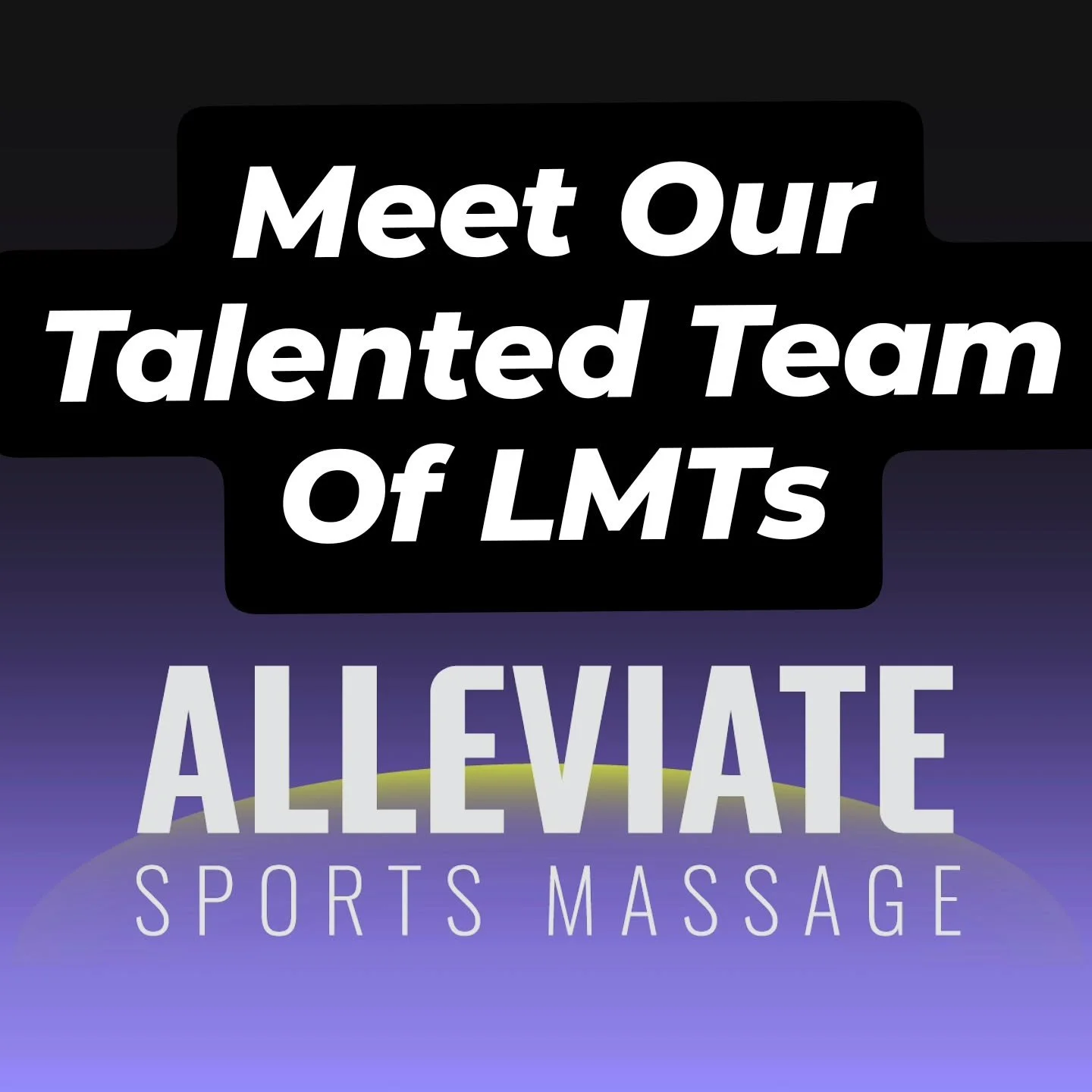 1st Photo: Matt &ndash; Owner of Alleviate Sports Massage, LMT, and B.A. in Health &amp; Exercise Science. A former personal trainer and Boulder Massage Therapy Institute graduate, he combines professional expertise and personal injury recovery exper