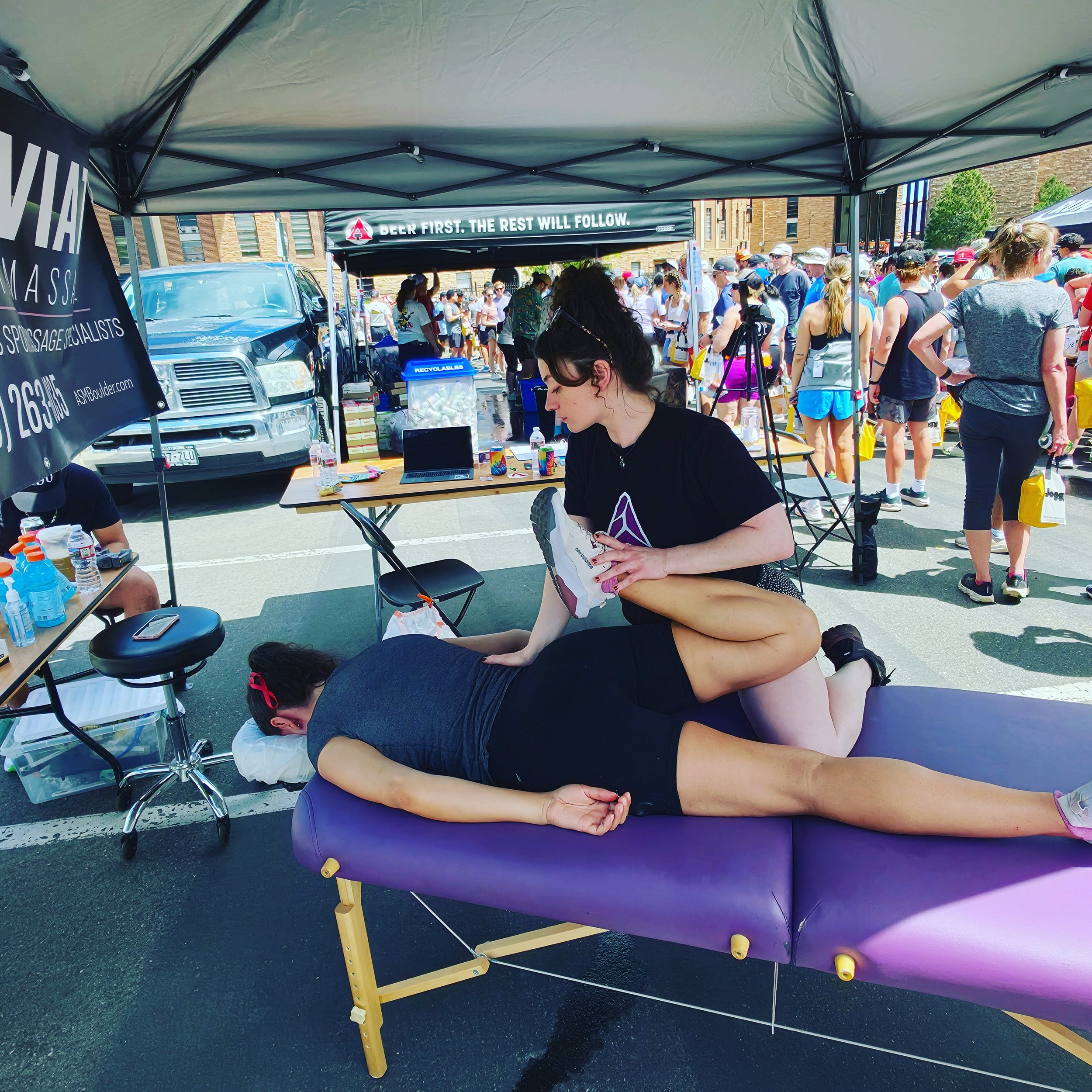 #BolderBoulder #Bolderboulder10k #BolderBoulder2026 #ohyesyoucan #massage #recovery #sportsmassage