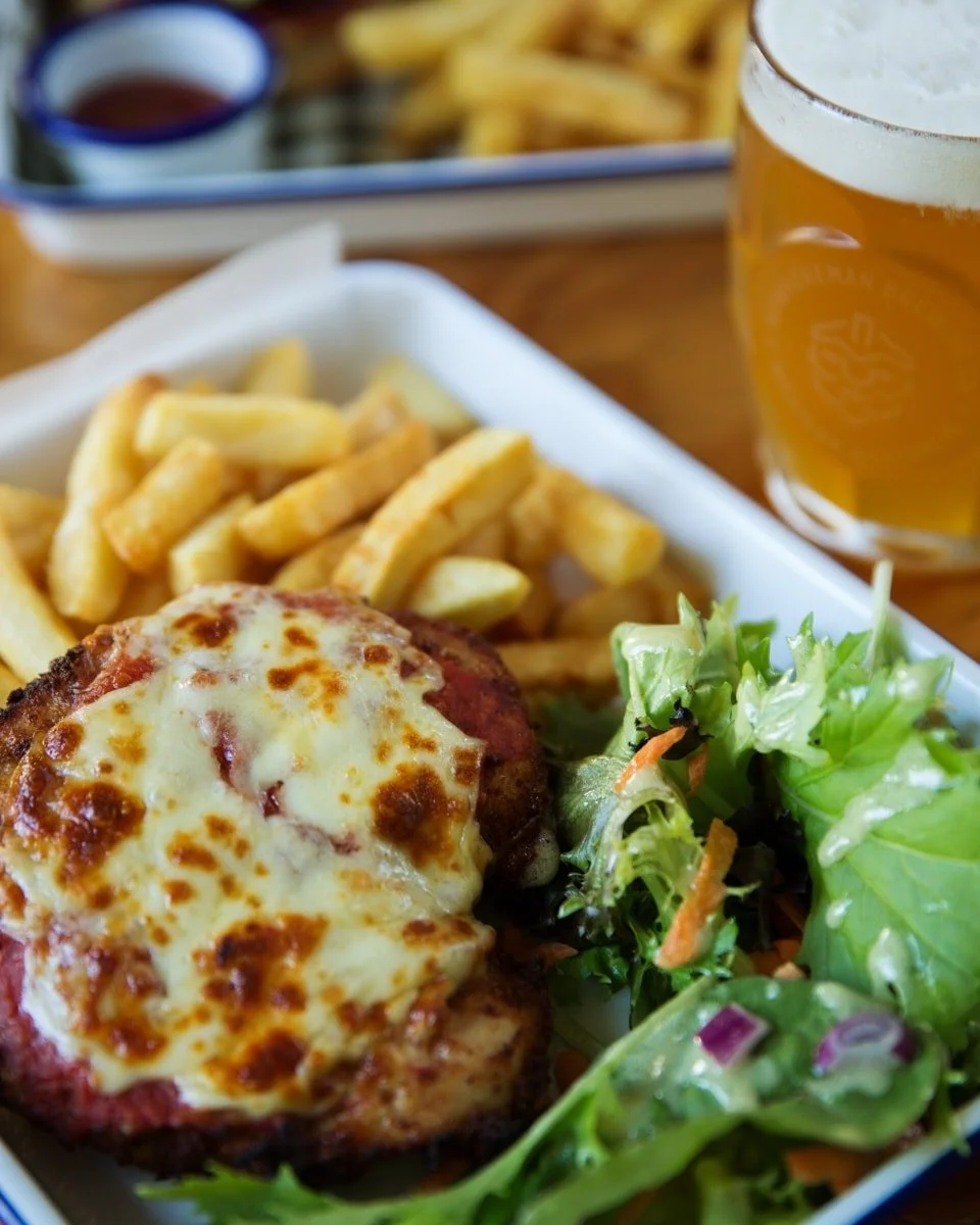How much do you love a good Parmi?
Would you name your kid 'Parmi'?
Got a nice sound to it
A little exotic with an Aussie twist
Maybe Parmigiana on the birth certificate but Parmi as a nickname.

Thoughts??

Parmi. We cook it. We love it.

We serve o