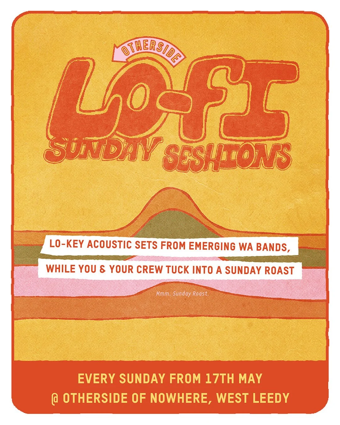 Next Sunday the 17th marks the launch of our Lo-Fi Sunday Seshs!!!!!!
With local live WA acts performing between 3-7pm. Launch day only specials of $6 pints of our Lo-Fi beer and $6 house vodkas. Name a better way to spend your Sunday other than at O
