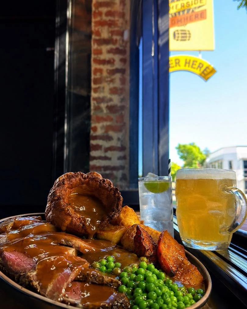 Preview of this wicked meal that could be all yours Sunday. Wash it down with a fresh pint of Lofi or vodka. Drinks only $6 for just this Sunday our launch day. See you there