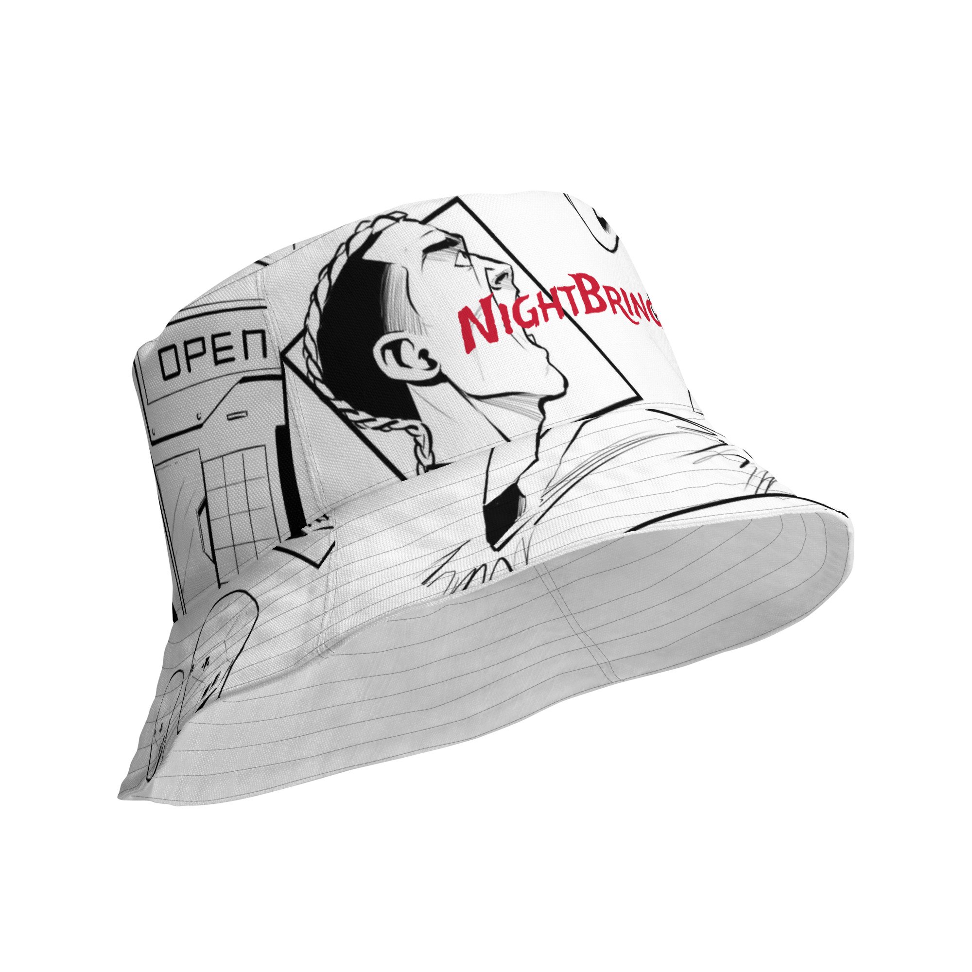 NightBringer Reversible bucket hat