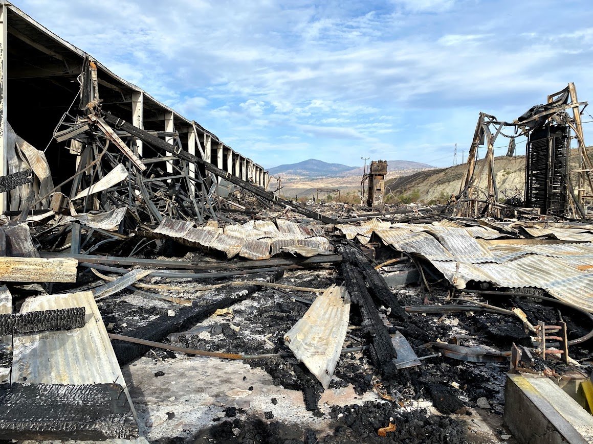 Omak Clinic Site - Mill Following Wildfires