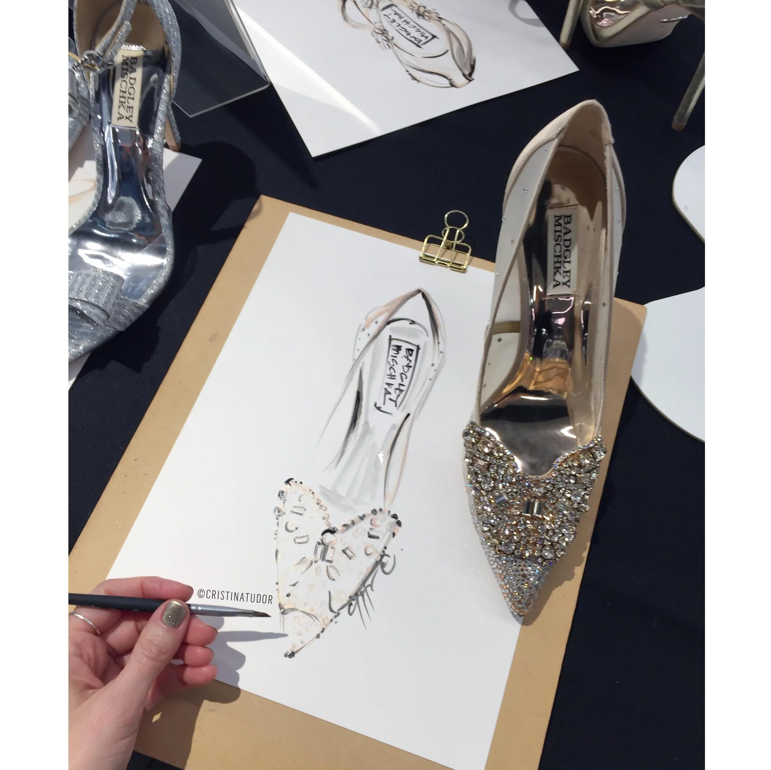 Badgley Mischka, Bloomingdale's, Beverly Center