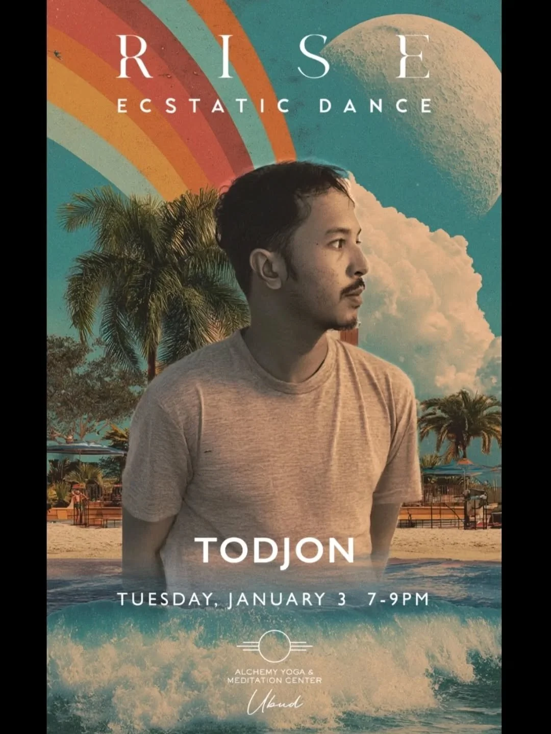 Mixing tracks tonight//Ecstatic Dance @alchemyyogaubud Bali