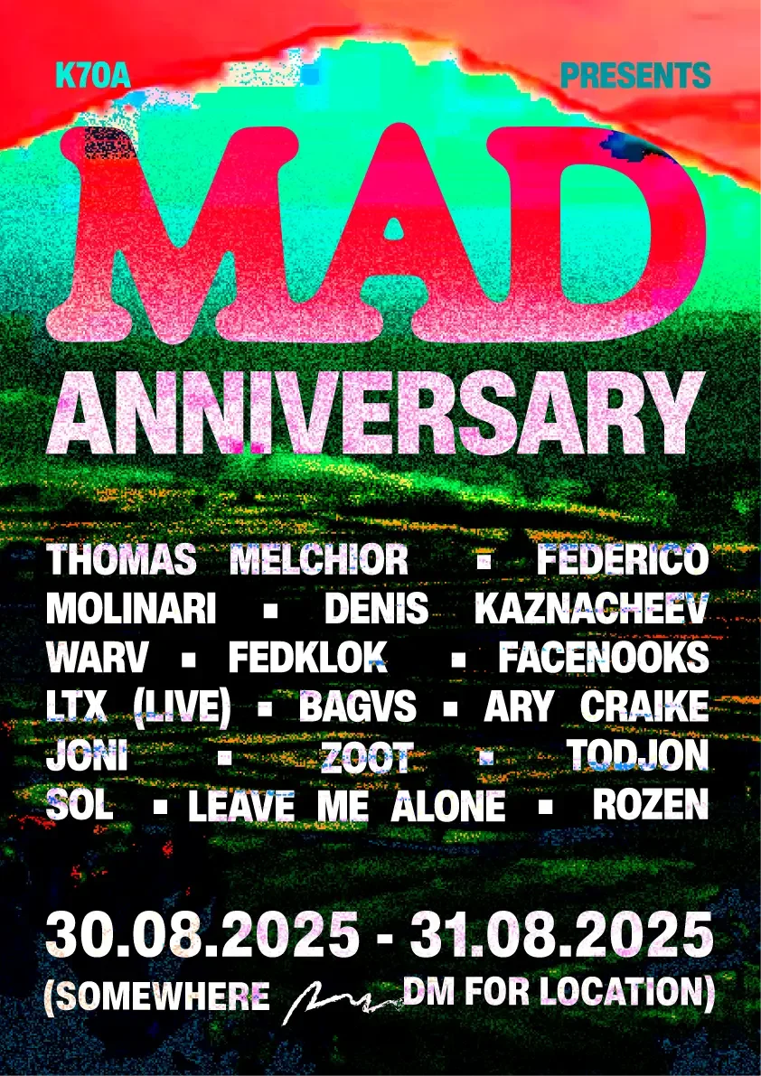 K70A Anniversary with Thomas Melchior, Federico Molinari, Denis Kaznacheev, Gato Latex, Etc. _ Bali, Indonesia