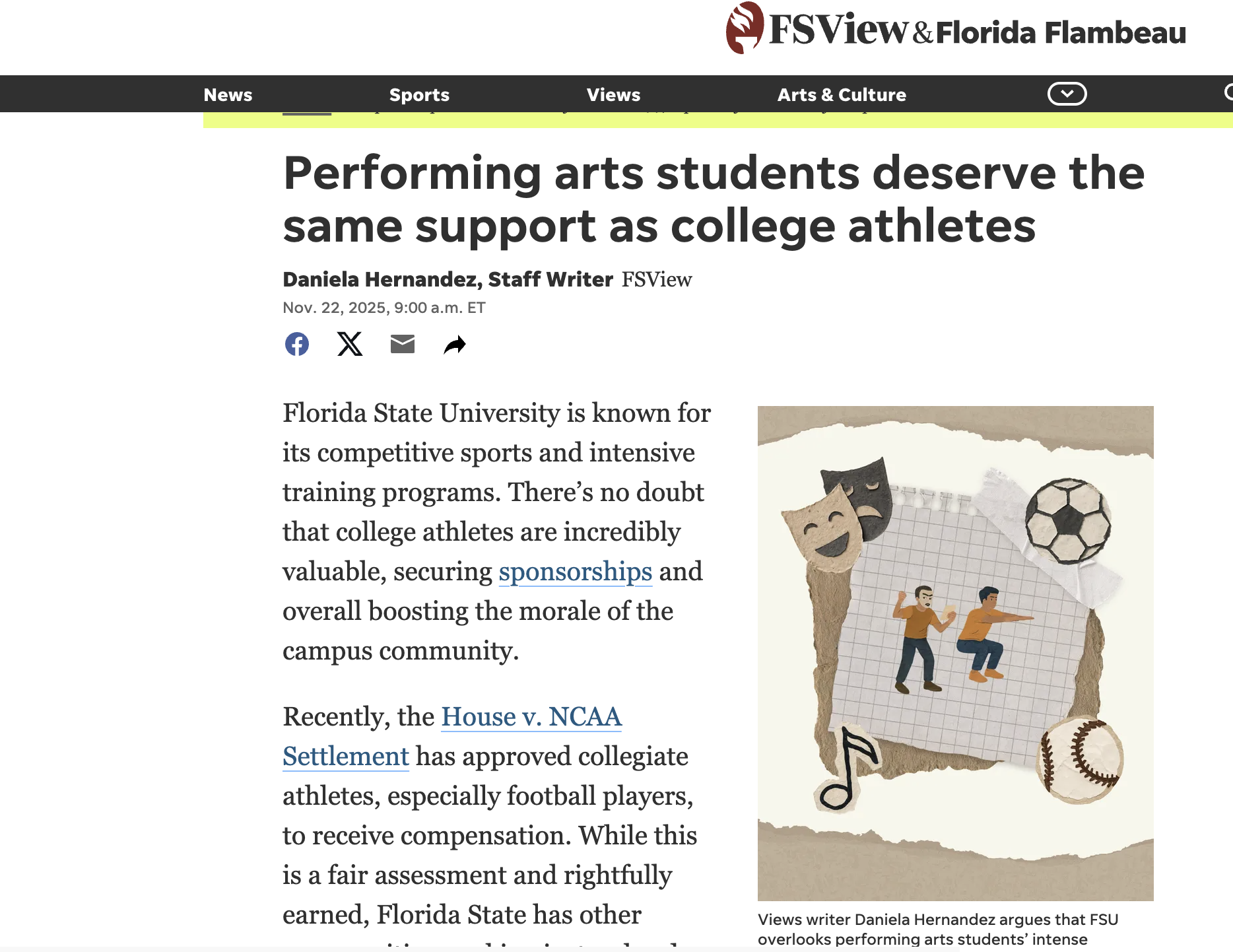 FSView &amp; The Florida Flambeau