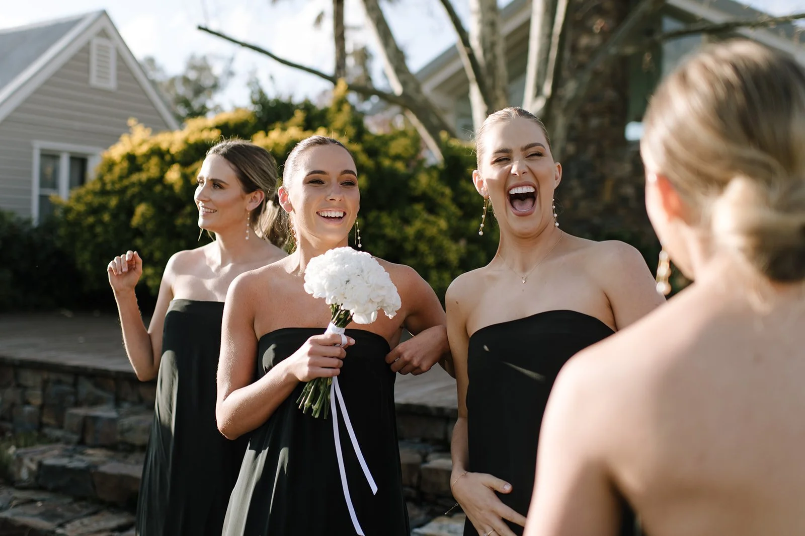 Soft, natural bridal makeup with glowing skin