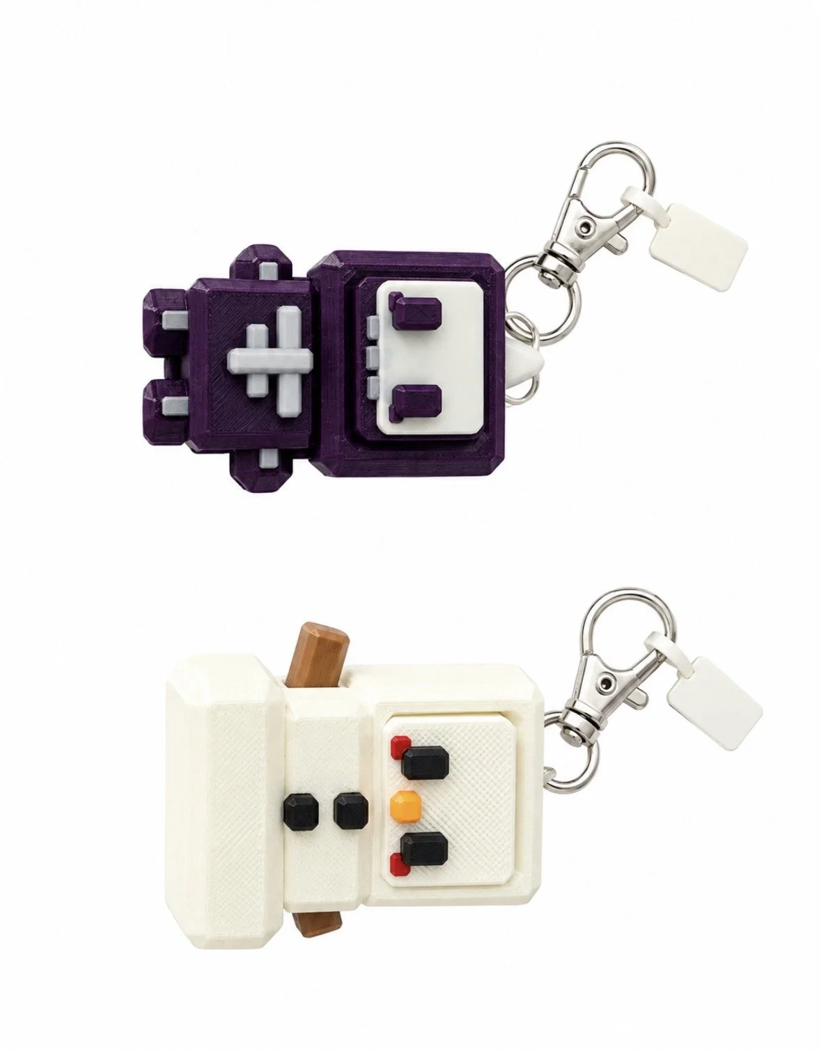3D Printed Fidget Button Keyring