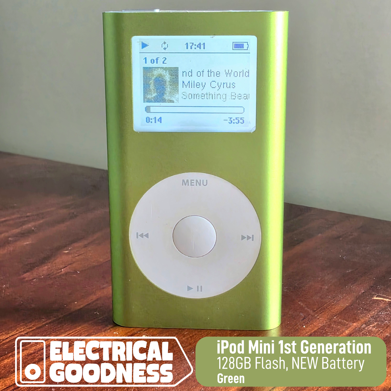 Refurbished iPod Mini 1st Gen - 128GB - Green