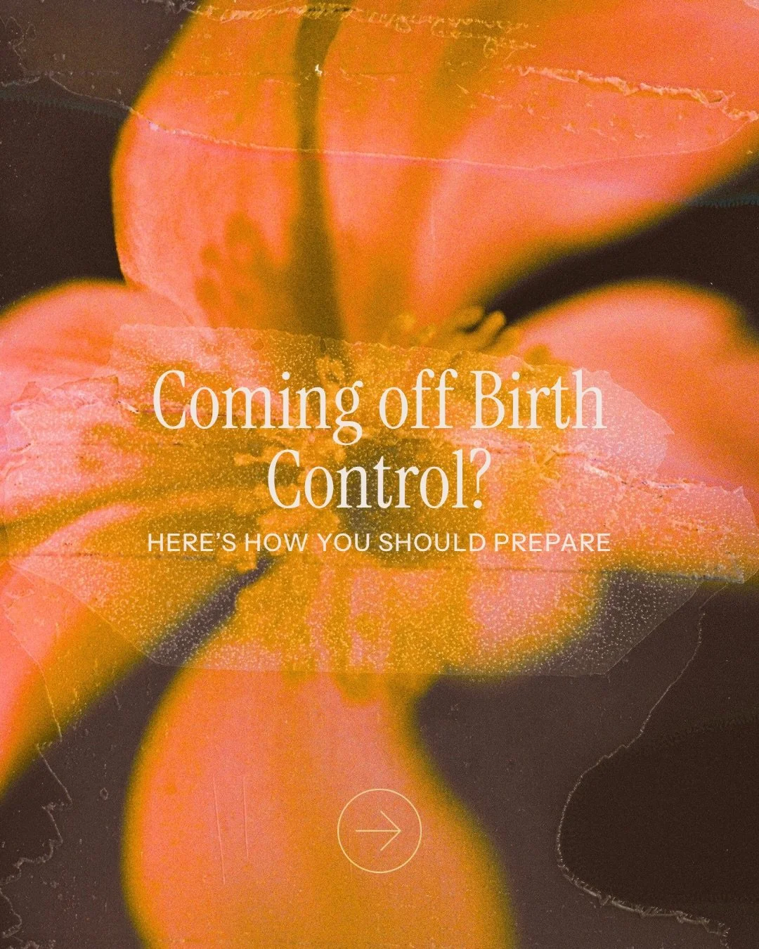 Coming off the pill can feel overwhelming, especially with all the stories about post-pill acne, irregular cycles, mood changes, and hormonal chaos. 

Rather than waiting for symptoms to appear after stopping hormonal contraception, supporting your b