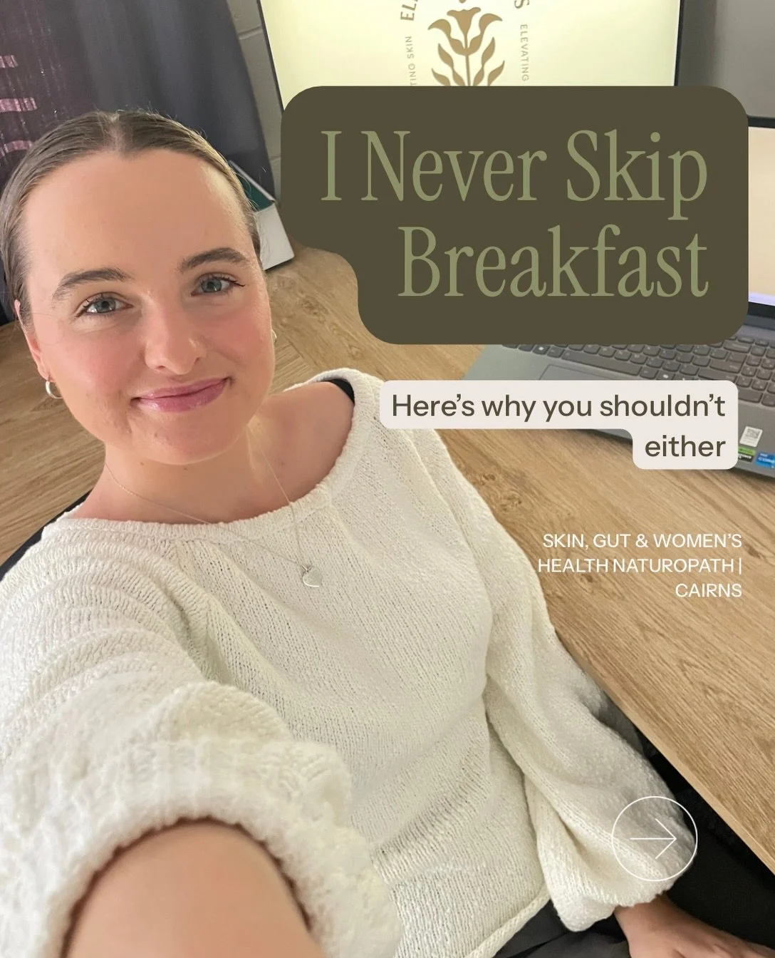 What you eat for breakfast affects more than your energy for the next hour.

A spike and crash early on in the day sets up cravings and energy dips later on, and those same blood sugar swings interact with the hormonal pathways behind cycle symptoms 