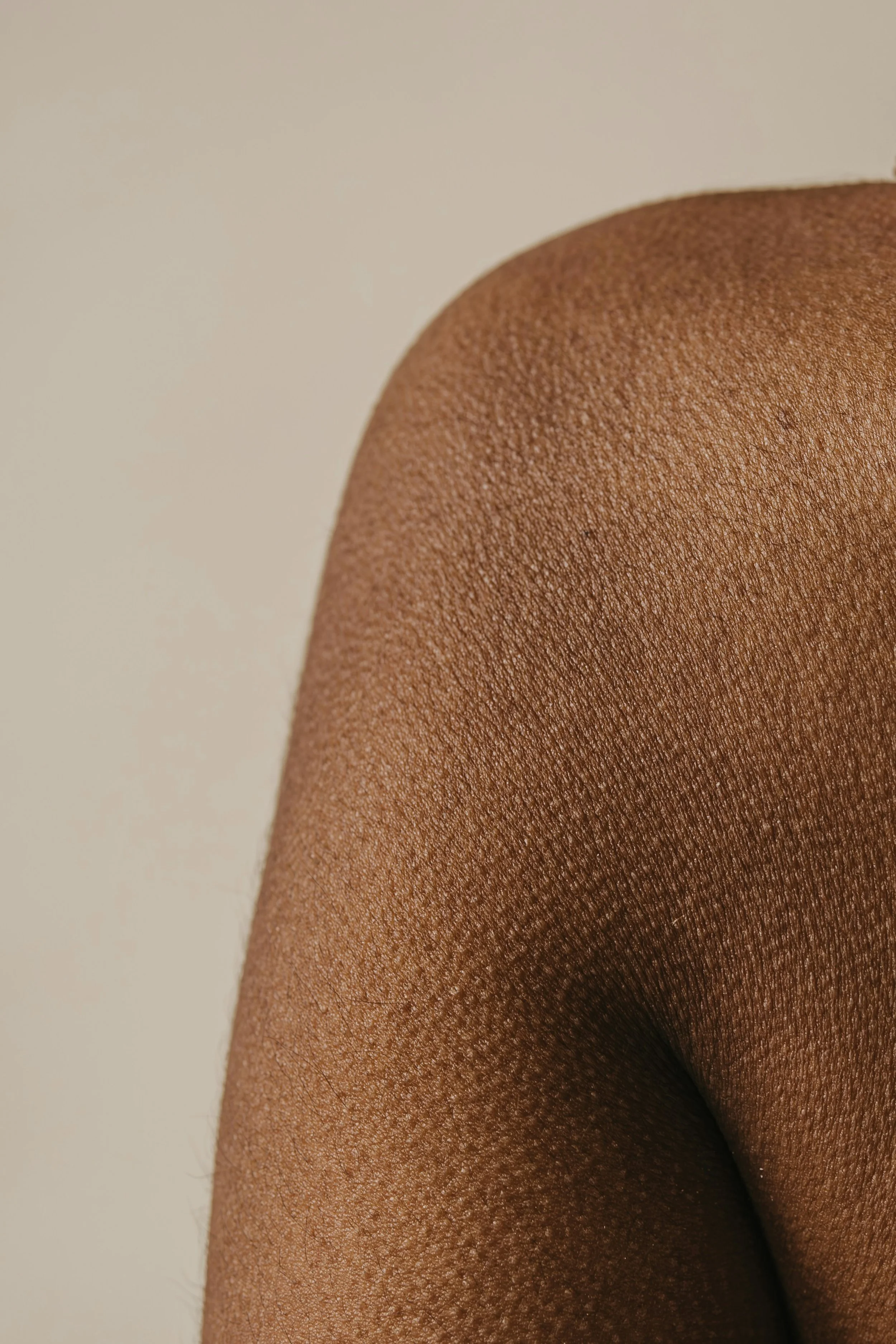 Bare shoulder representing healthy skin and wellbeing