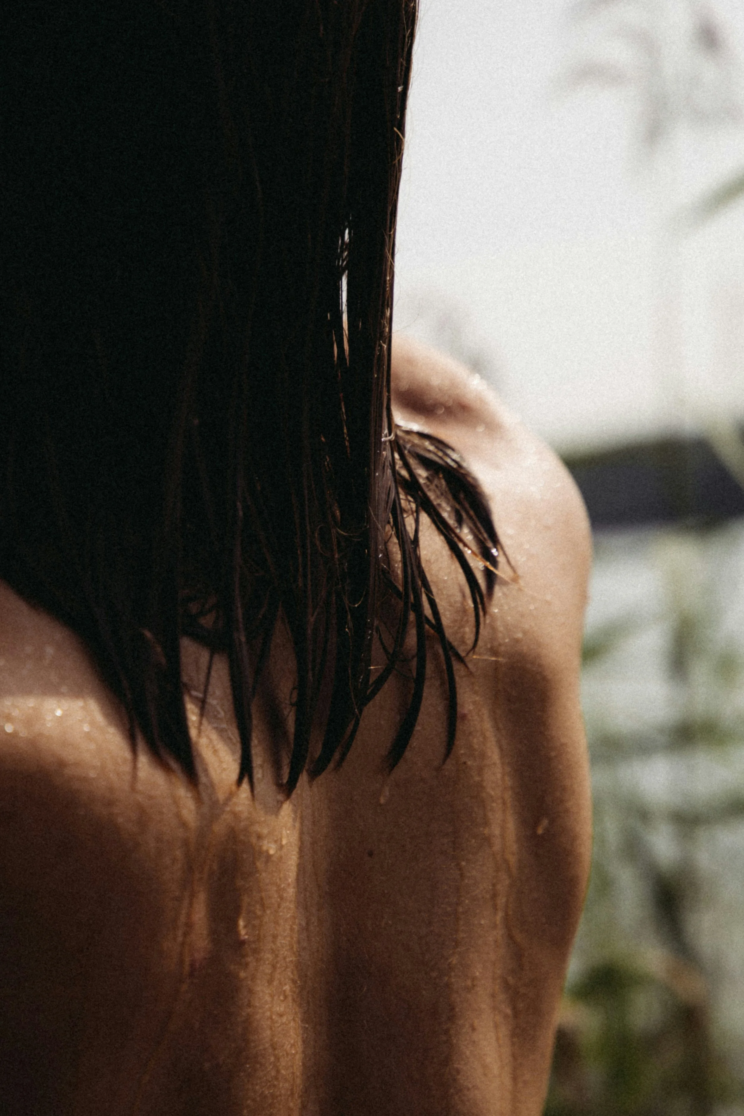 bare back representing natural skin health and wellbeing