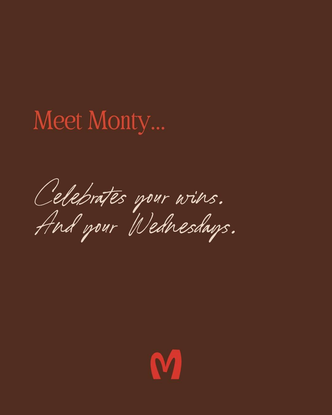 Our kinda guy.

Meet me at Monty&rsquo;s x