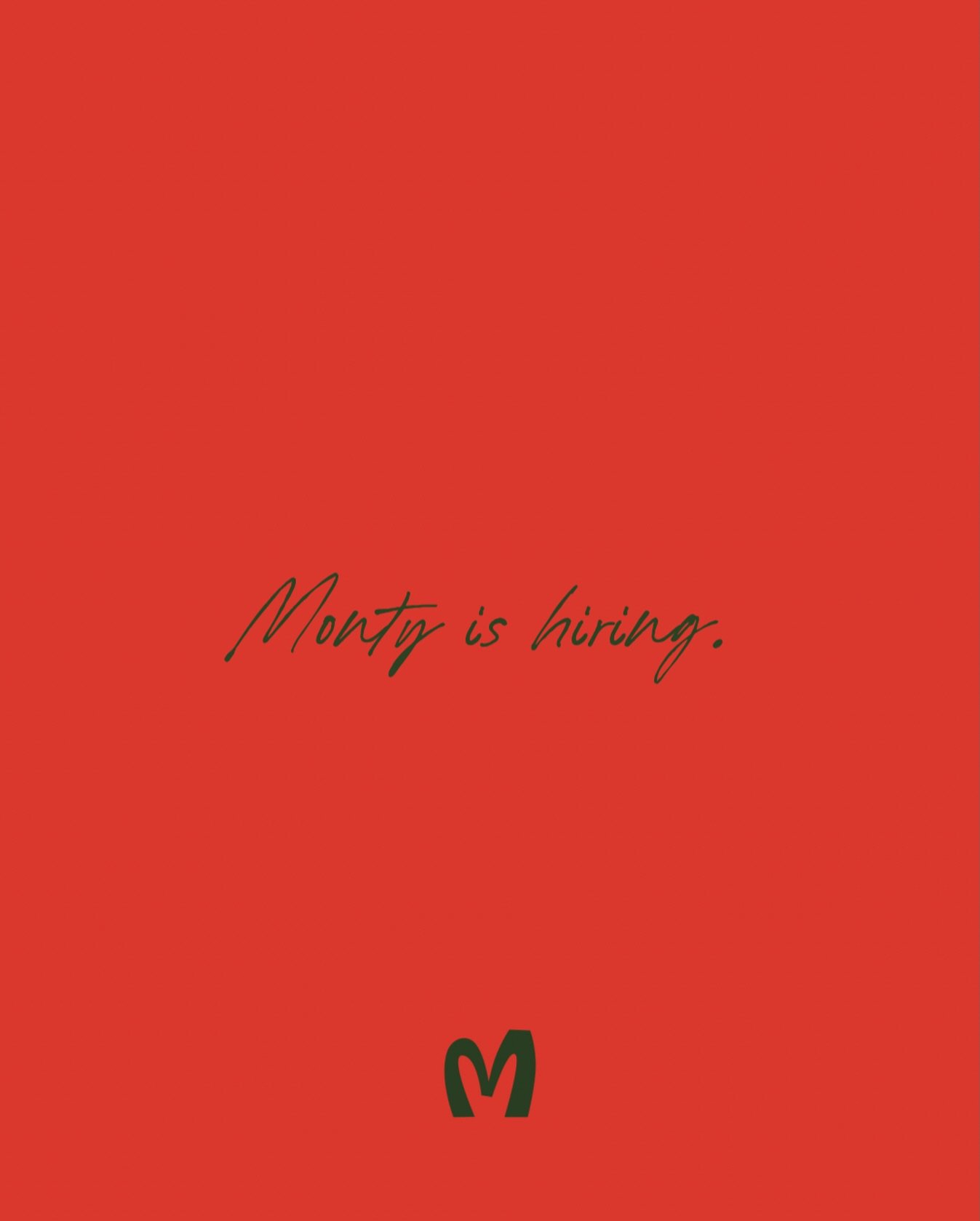 Monty&rsquo;s serious about hospitality...

Not about dress codes, wine rules, or performative &lsquo;vibes&rsquo;.

Just seriously good service, no ego, and the kind of team you want to knock off with.

We&rsquo;re looking for&hellip;
🍴 Front-of-ho