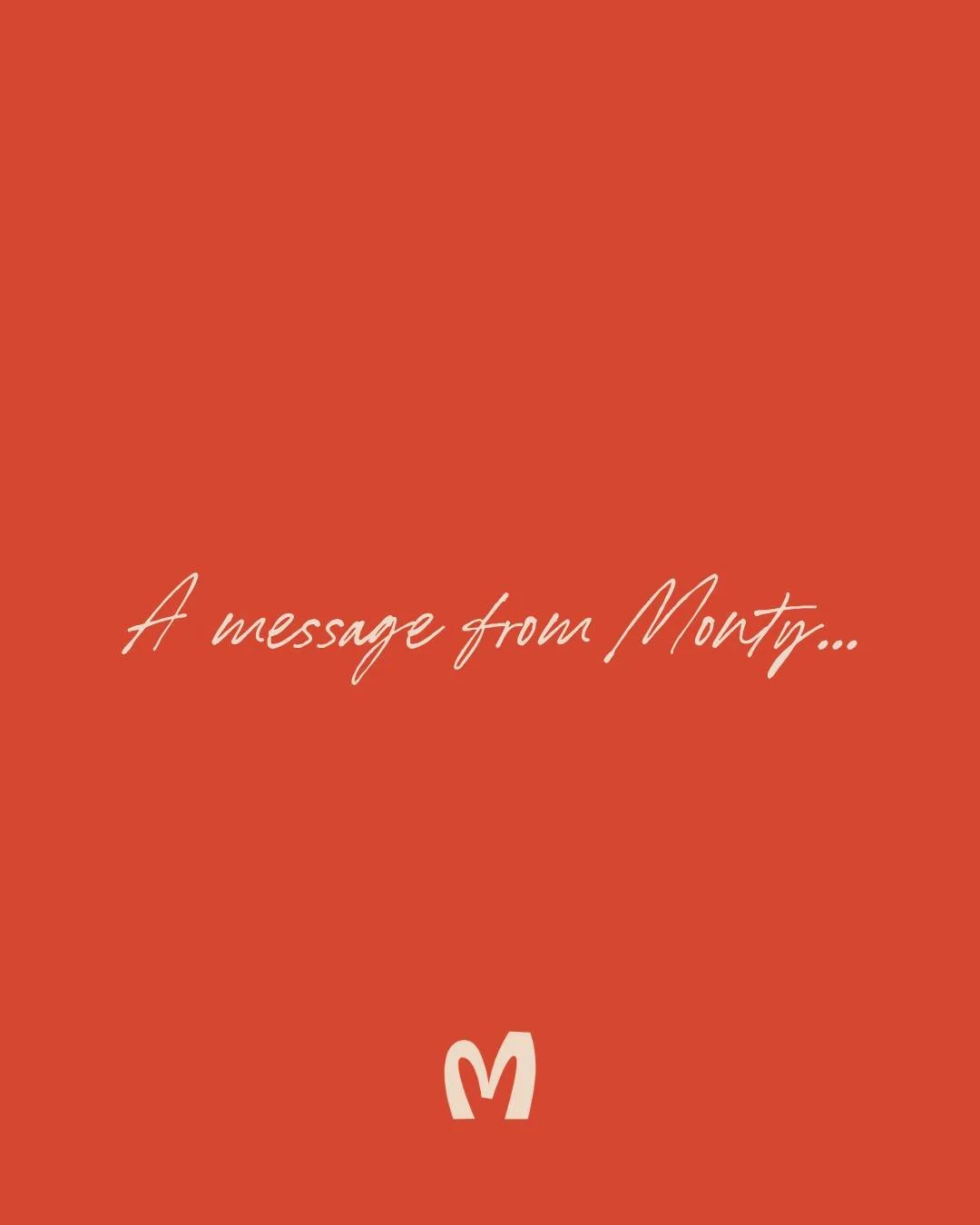 We're looking for a Head Chef who cooks like they&rsquo;re feeding people they like.

Ready to step up to the plate?

To apply, visit the link in our stories or email monty@montysorange.au