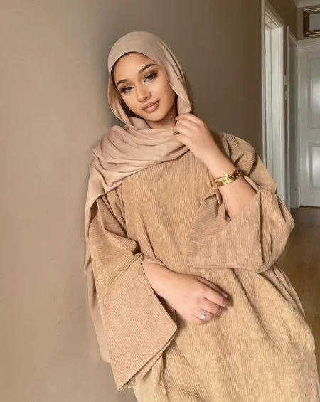 Corduroy Winter Abaya