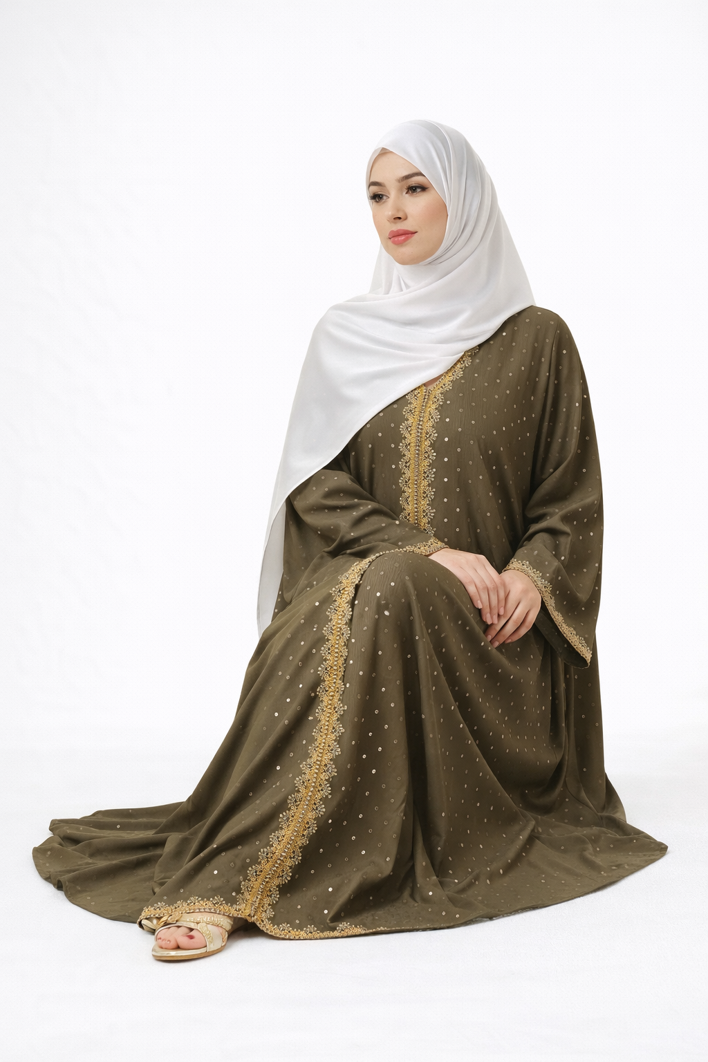 Zahra Lumière Embellished Abaya