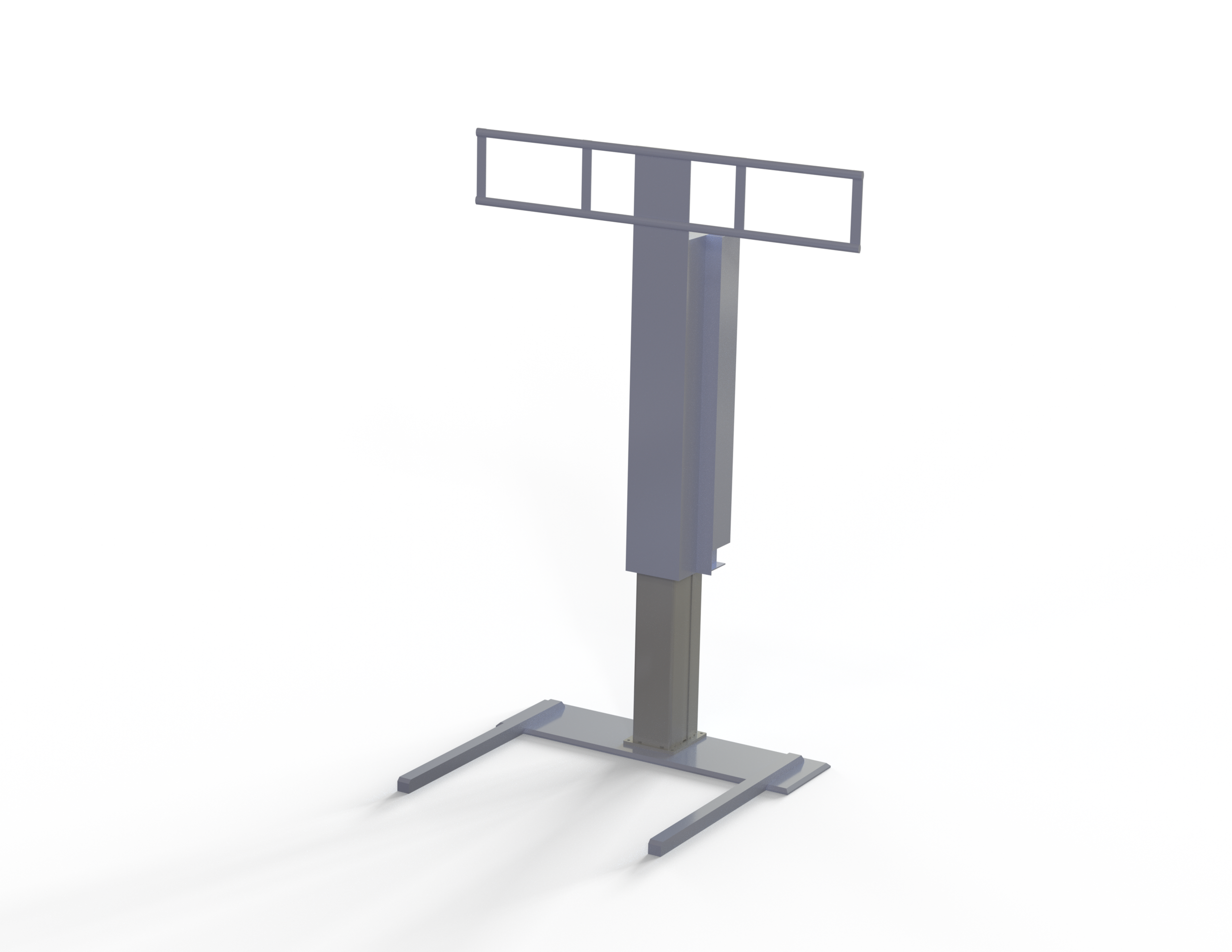 skjermstativ for 2 55 tommer skjermer i kontrollrom