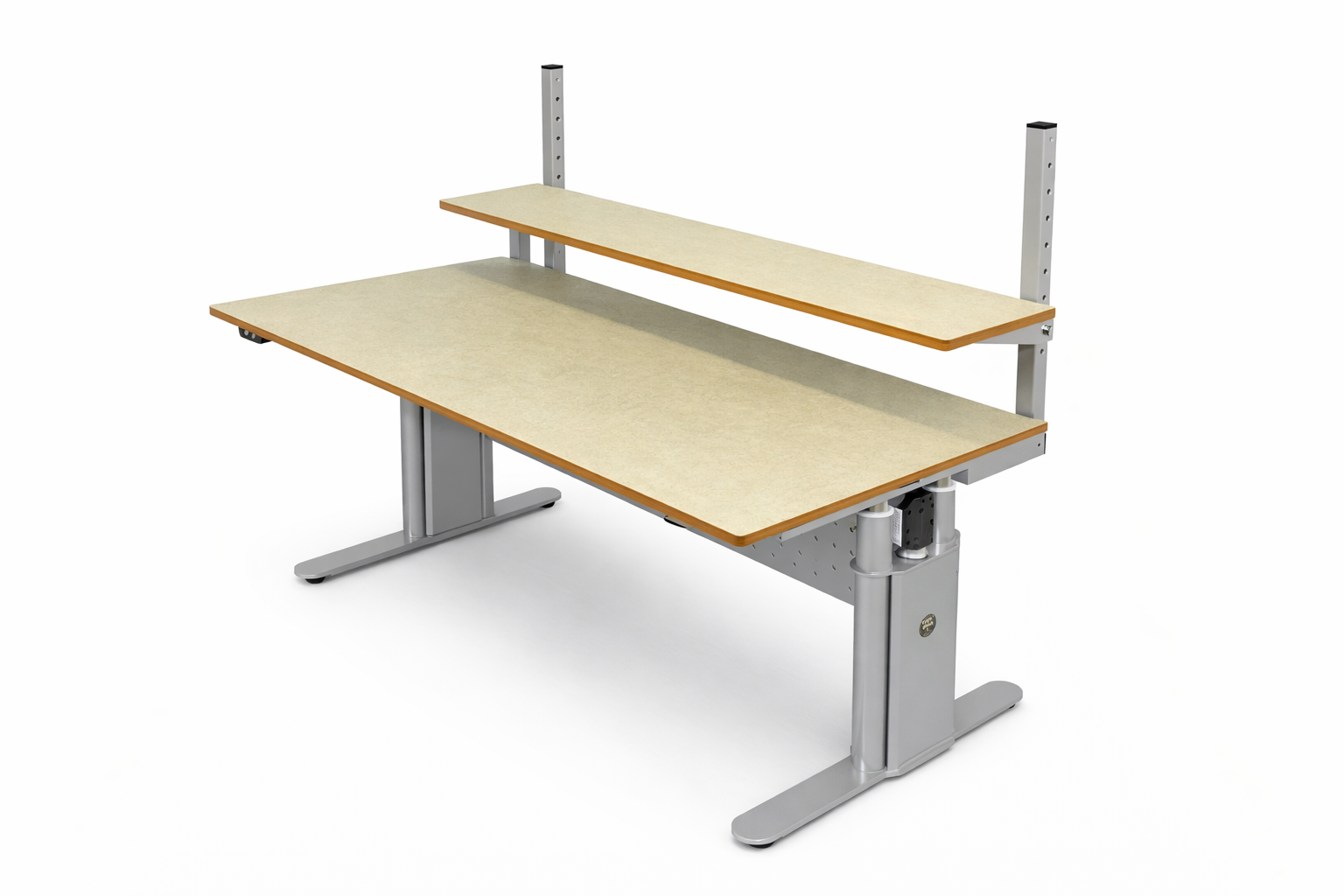 Bord som er tilpasset arbeid med elektriske deler som er følsomme, og krever ESD overflate