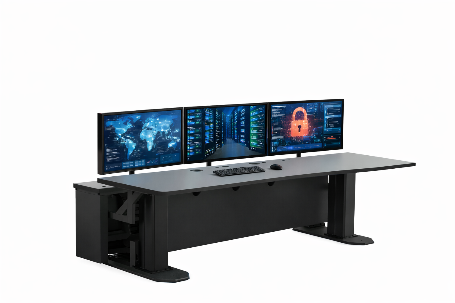 operatørbord kontrollrom ergodesk operator