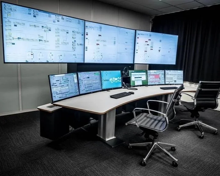 bord for overvåkning av produksjon i stor norsk bedrift