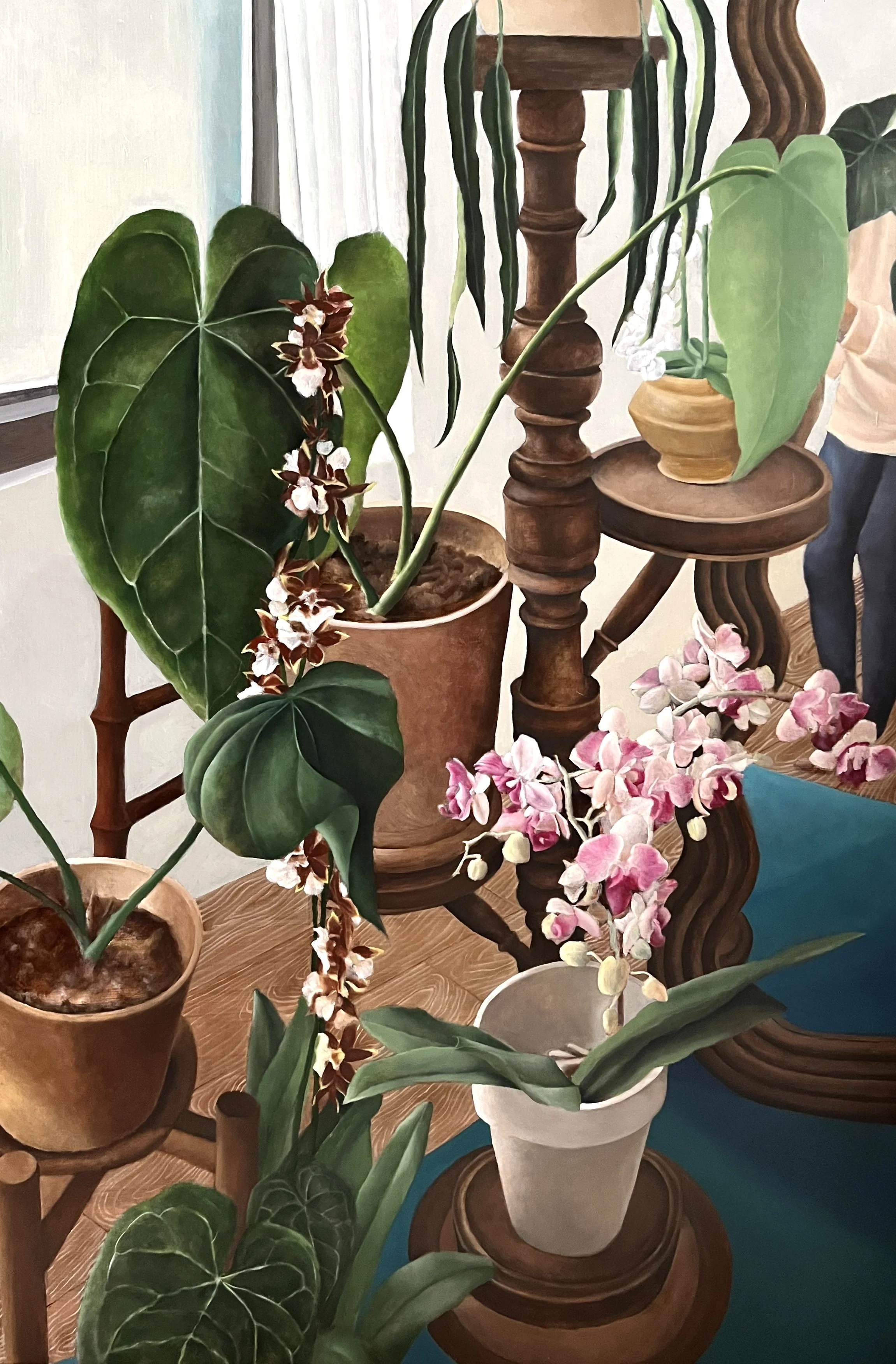 位置 Position|2023 |145.5x97cm |Oil on panel