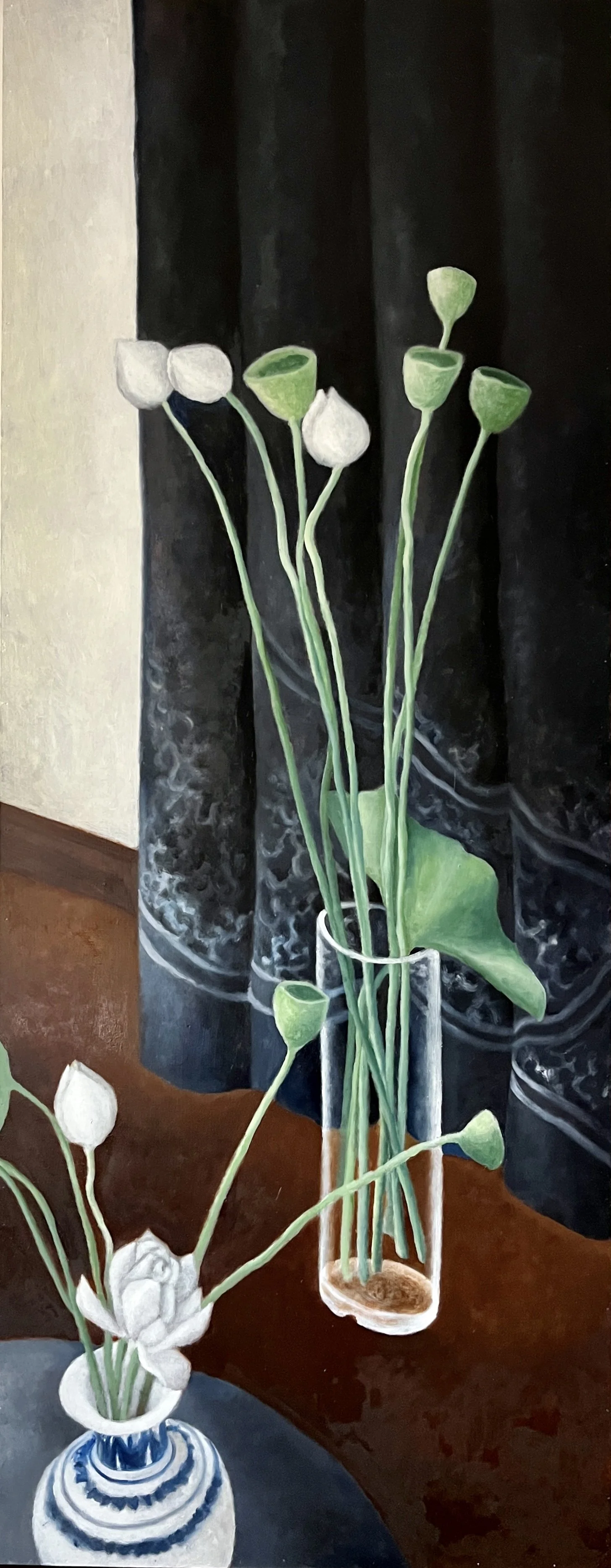 閑靜 Tranquil |2024 |60x150cm |Oil on panel