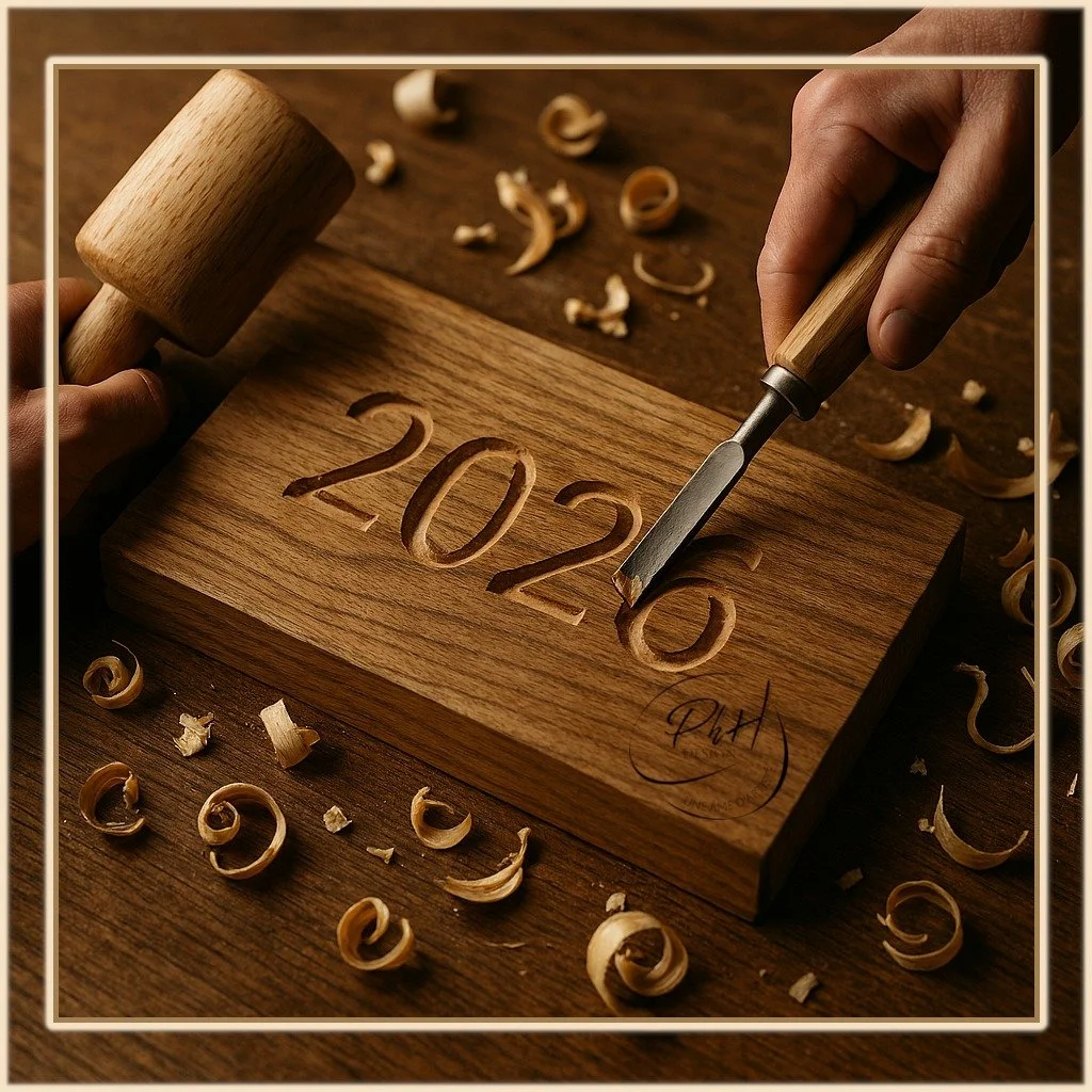 2026.

Une ann&eacute;e qui commence dans le bois, dans le geste, dans le silence.

Merci &agrave; celles et ceux qui m&rsquo;ont accompagn&eacute; dans cette transition.

Je continue &agrave; avancer, &agrave; cr&eacute;er, &agrave; m&rsquo;ancrer.
