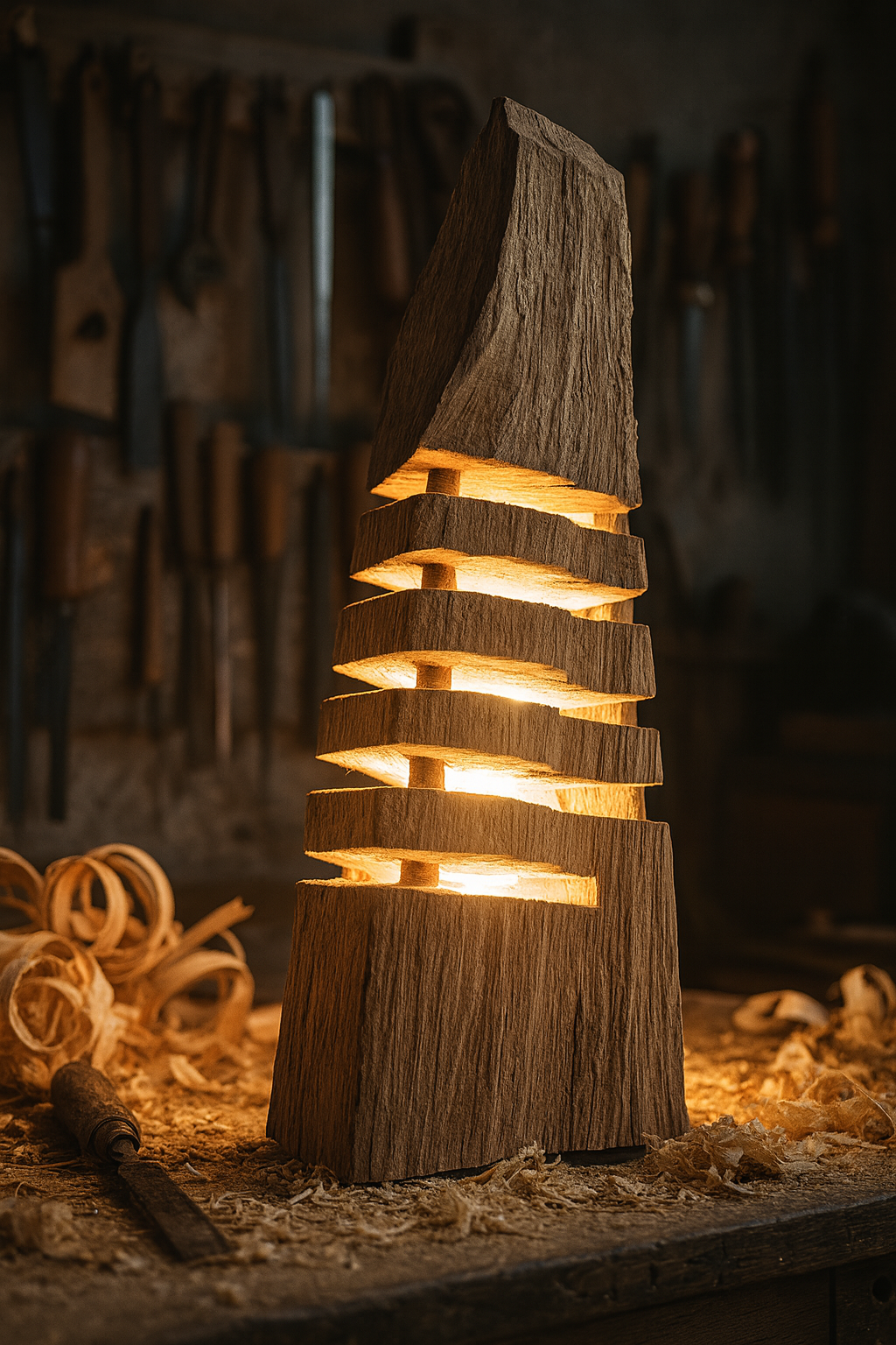 Le bois qui ne demande rien. Une pause, une mémoire.