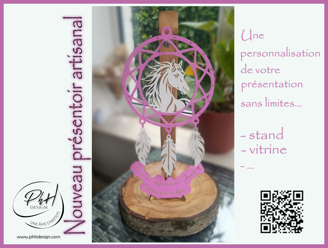nouveau présentoir artisanal
