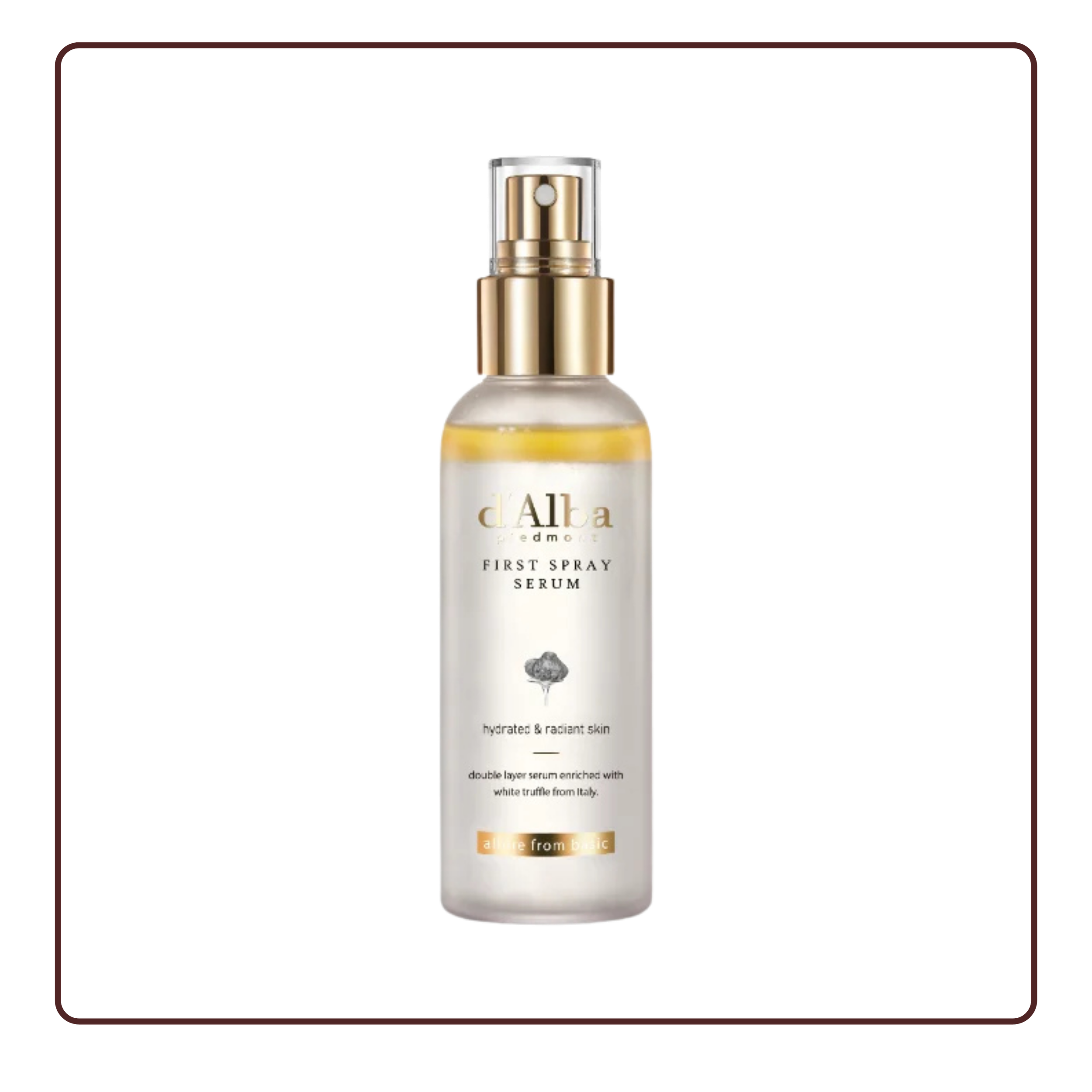 Serum dạng xịt d'Alba First Spray Serum Mist