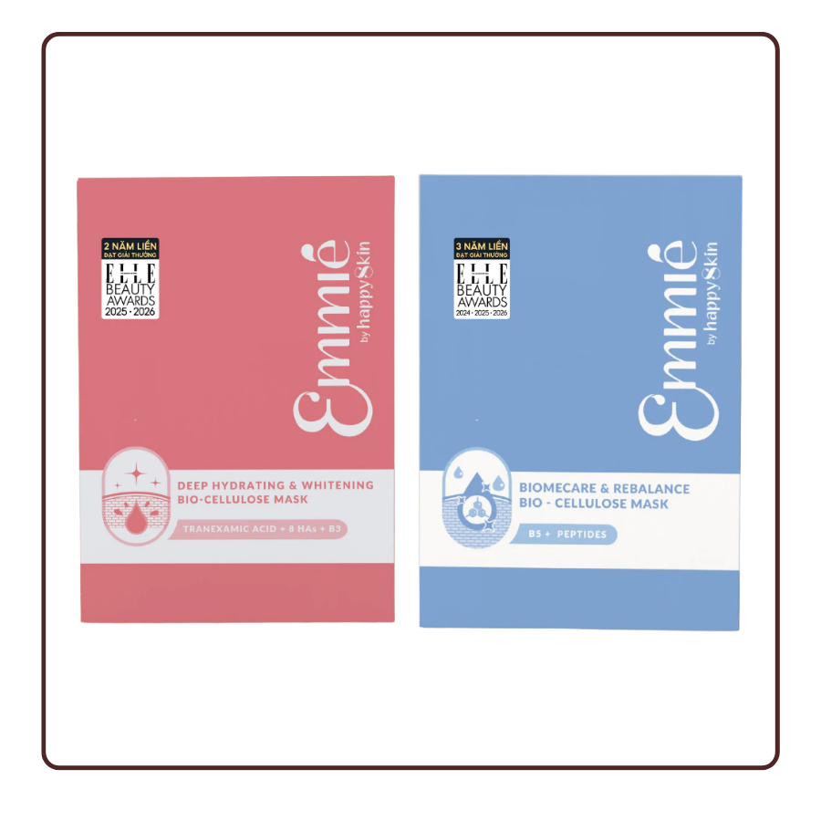 Mặt nạ phôi dừa Bio Cellulose Emmie by Happyskin