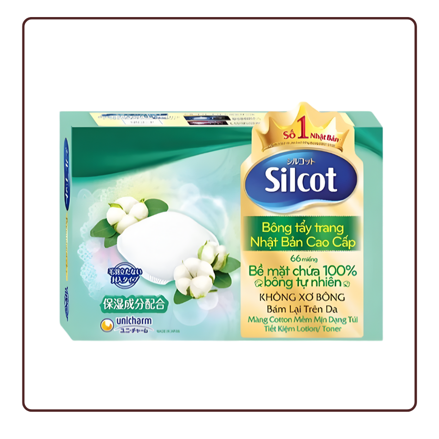 Bông tẩy trang Silcot Premium