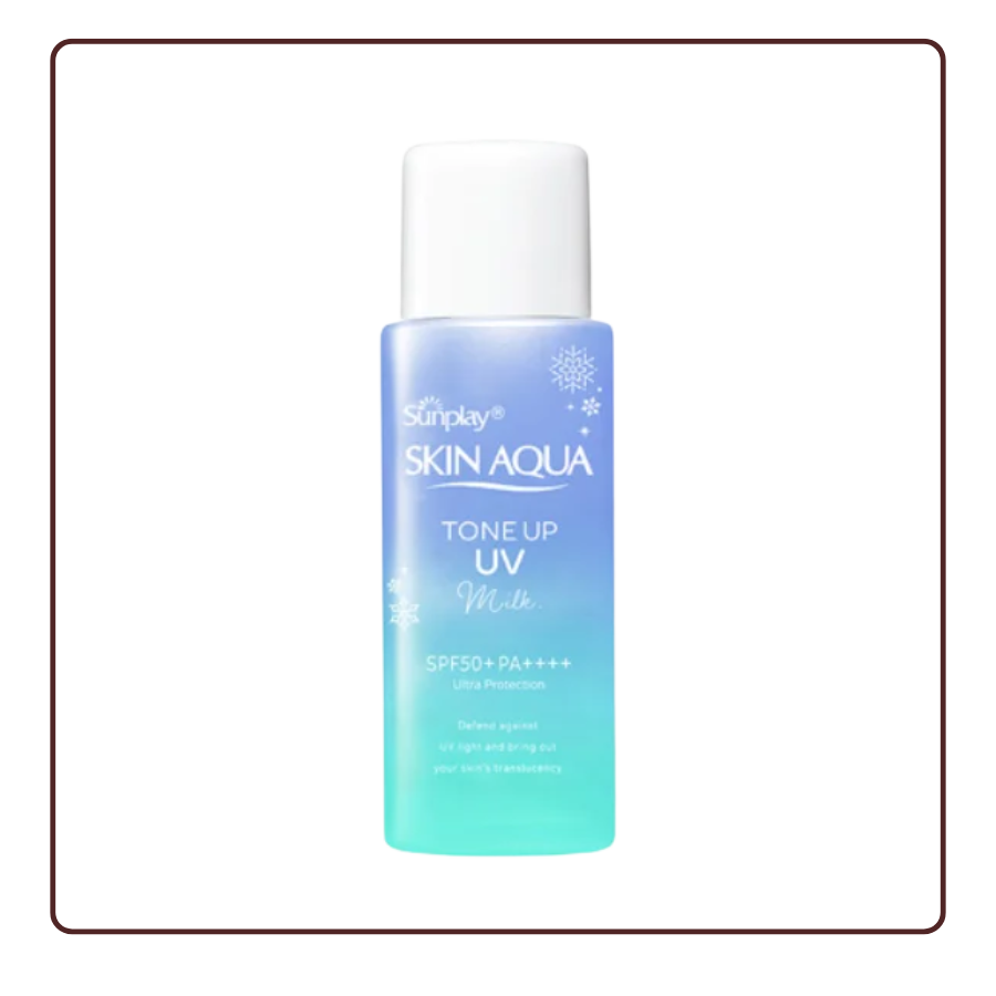 Sữa chống nắng nâng tông Sunplay Skin Aqua Tone Up UV Milk Blue