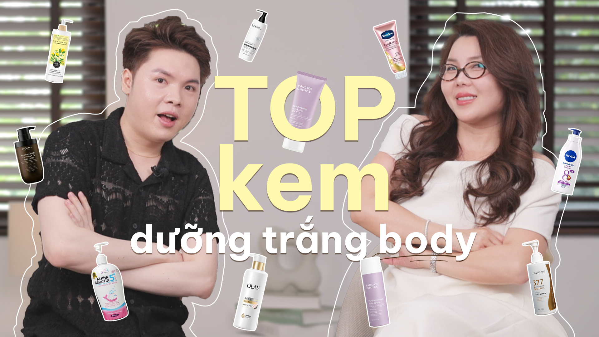 TOP KEM DƯỠNG TRẮNG BODY hot hit siêu viral! Có thật sự trắng như lời đồn?
