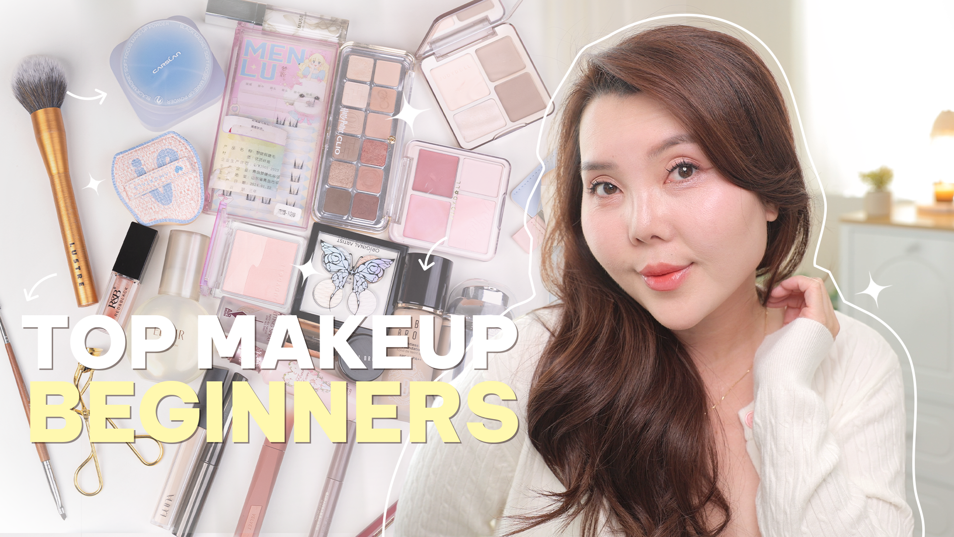 TOP MAKEUP BEGINNERS | NHỮNG MÓN ĐỒ MAKEUP TRINH TÂM ĐẮC NHẤT