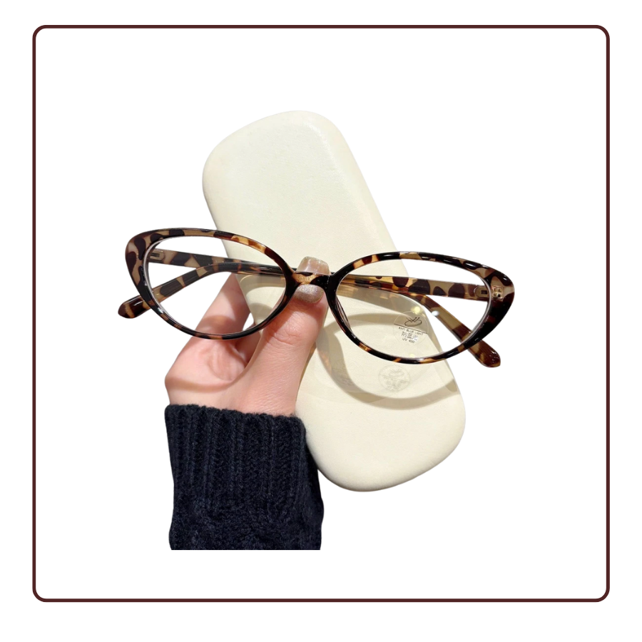 Gọng kính mắt mèo nhựa siêu dẻo