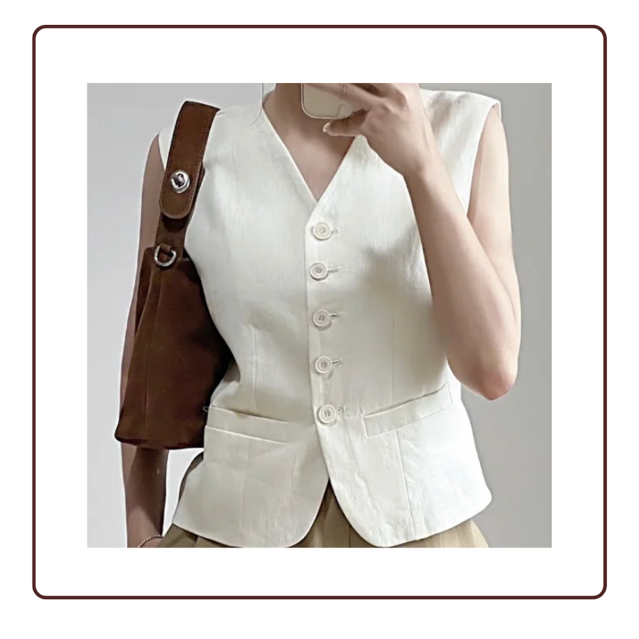 December Chris Petal Hem Gilet 24