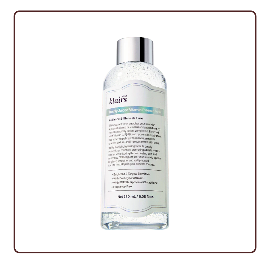 Nước hoa hồng Dear, Klairs Freshly Juiced Vitamin Essence Toner
