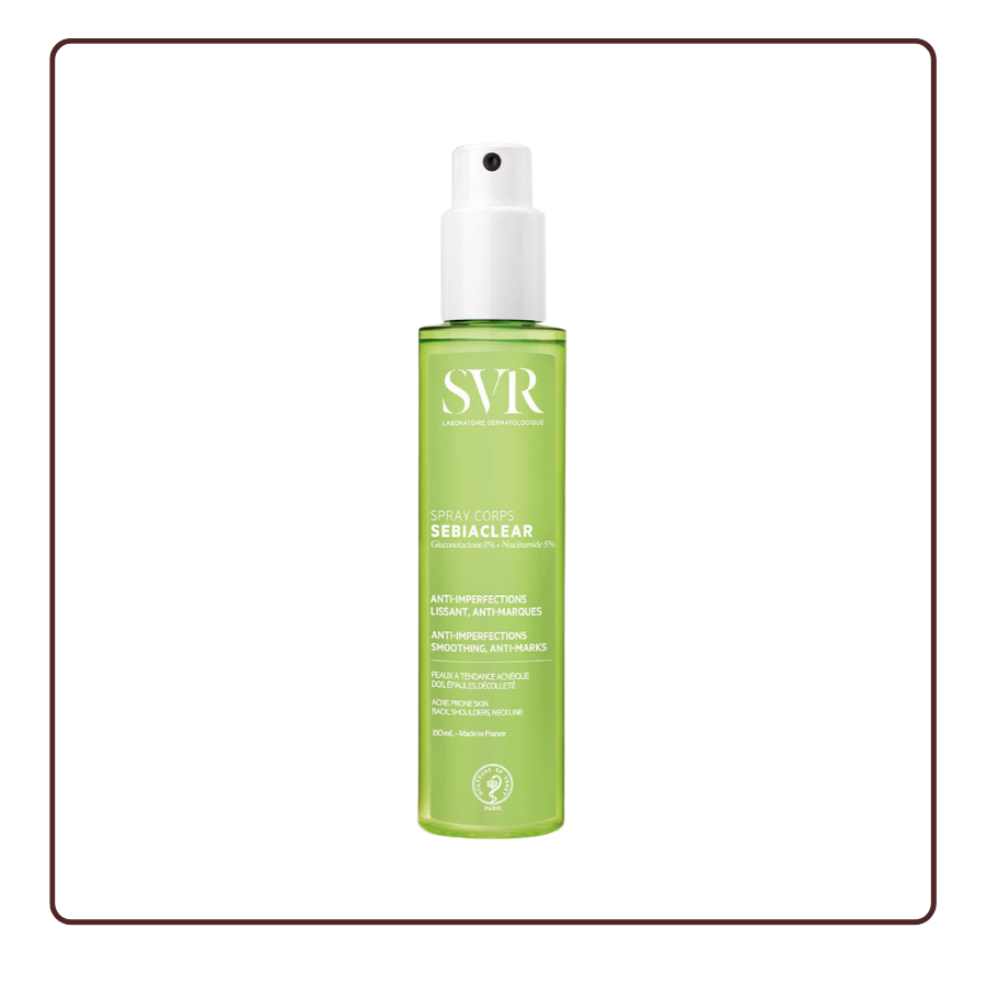 Xịt giảm mụn lưng SVR Sebiaclear SPRAY CORPS