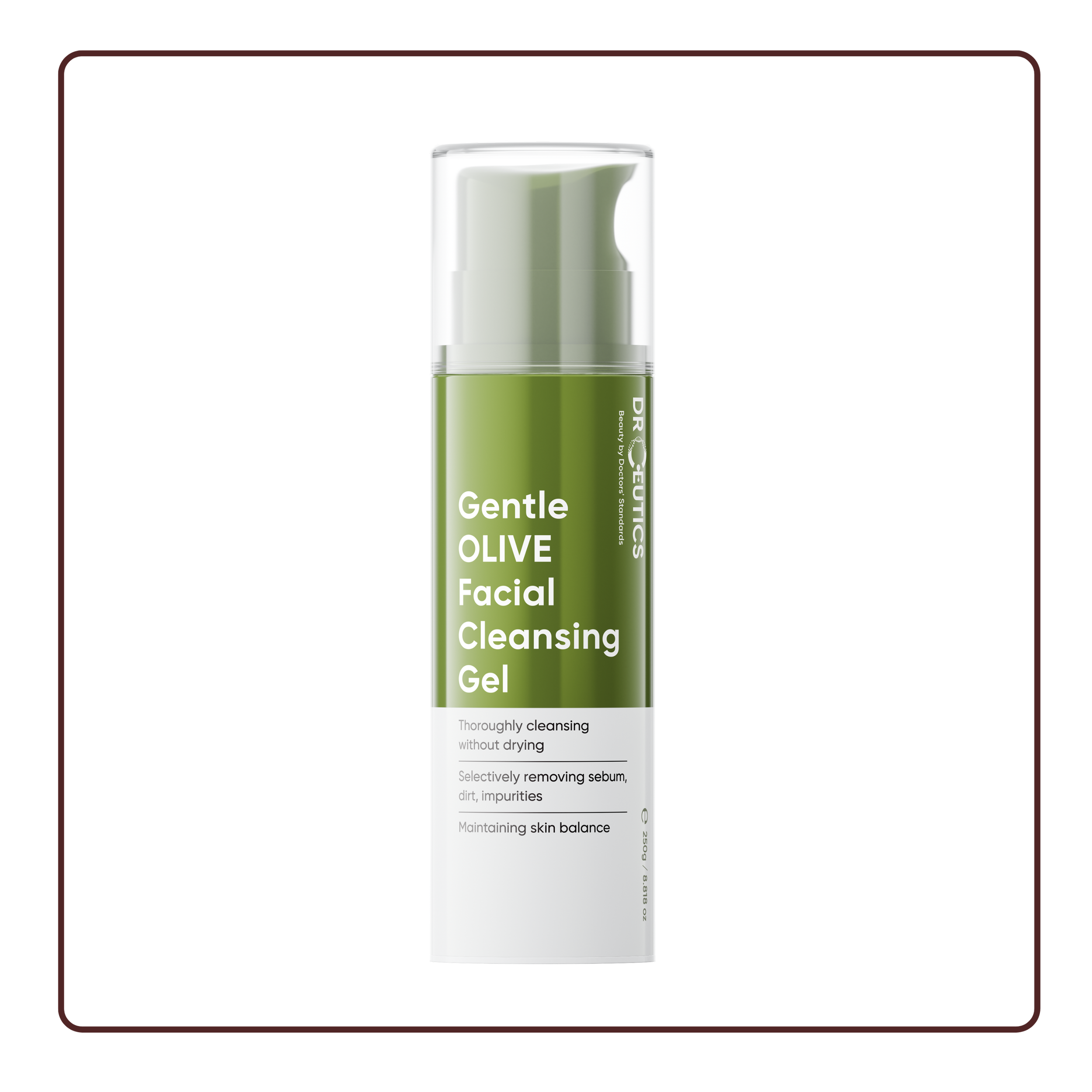 Gel Rửa Mặt DrCeutics Gentle OLIVE Facial Cleansing
