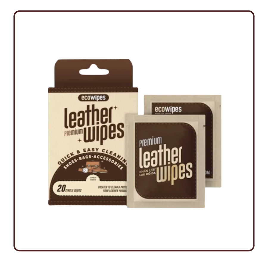 Khăn ướt Leather EcoWipes vệ sinh đồ da