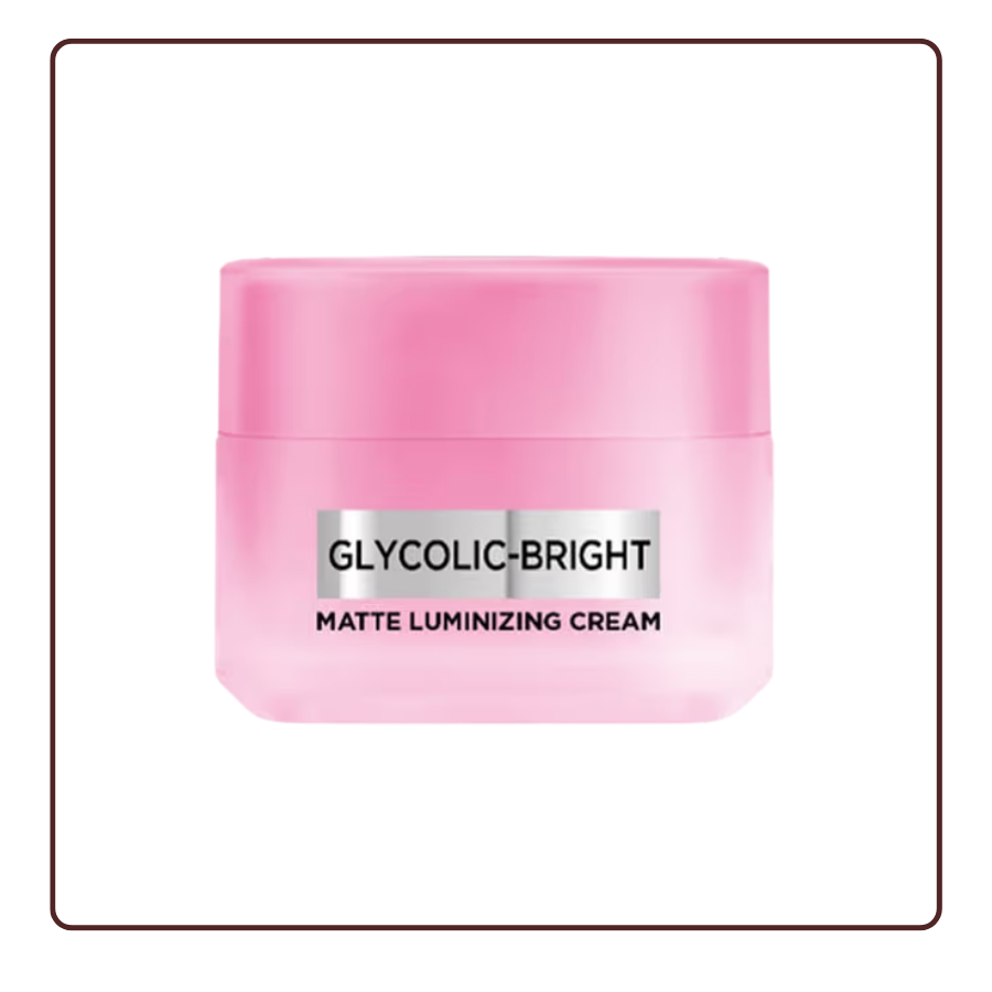 Kem Dưỡng L’Oréal Paris Glycolic-Bright Matte Luminizing Cream
