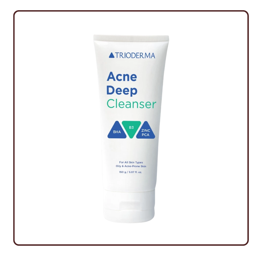 Gel Rửa Mặt Trioderma Acne Deep Cleanser