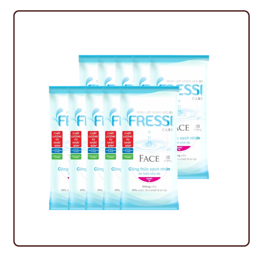 Khăn ướt Fressi Care Face