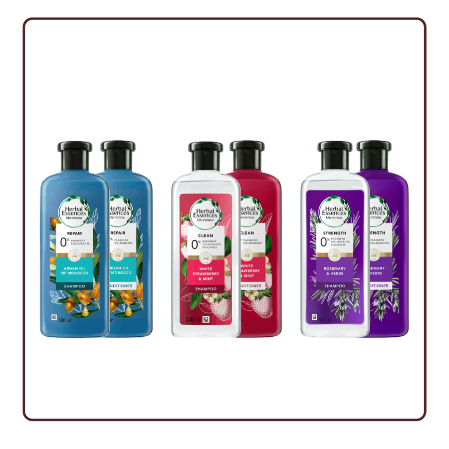 Dầu Gội Xả Thiên Nhiên HERBAL ESSENCES