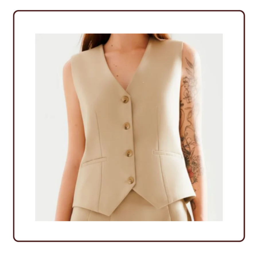 Áo gile DOTTIE tailored fit